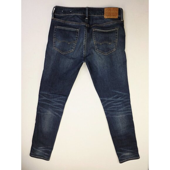American Eagle Outfitters Size 30X32 Mens Blue Skinny Next Level Airflex Jeans - Picture 1 of 12